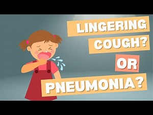 viral vs bacterial examples: lingering cough vs pneumonia