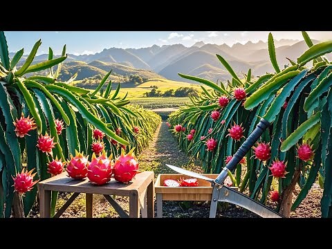 Growing Dragon Fruit Made Easy - From Planting to Harvest | Guide for Beginners | Impressive Farming
