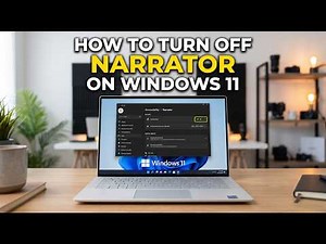 How to Turn Off Narrator on Windows Laptop