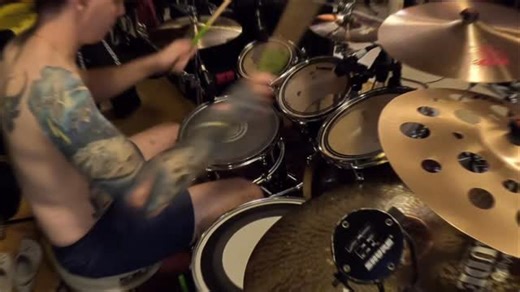 Drums unleashed! Studio day 1… 論 Watch the full studio update on our YouTube channel now! Link in description!  • • • • #chaosamongcattle #exodianstudios #recording #drums #vratim #scorpionpercussion #gretschdrums #paistecymbals #evansdrumheads #gibraltarhardware #ontrigger #alclair #trickdrumsusa #music | Chaos Among Cattle | Facebook