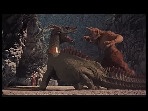 The 7th voyage of Sinbad 1958 taro vs cyclops scene