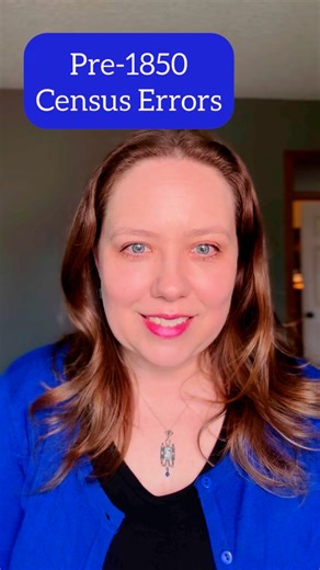 Pre-1850 census errors #Genealogy #ancestry #genealogist | The Formidable Genealogist