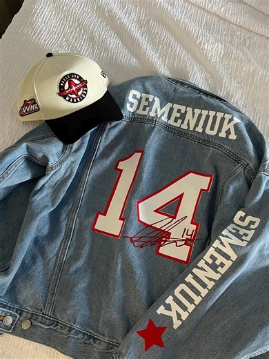 Custom Jean Jacket- Wag Jacket - Etsy