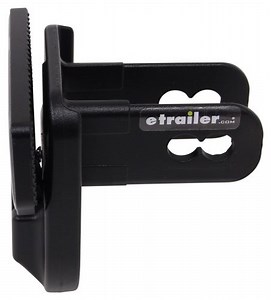 Carr Hitch Mounted Step for 2" Trailer Hitches - Black Powder Coat Aluminum - Horse Graphic Carr Hit