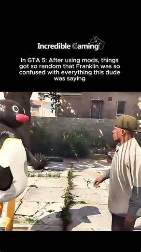 In Grand Theft Auto V, after using mods, things got so random 😂. #gtav #gta5 #gtamods #gtaonline
