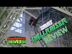 TMNT Shellraiser Review, Nickelodeon Universe, World's Steepest Roller Coaster