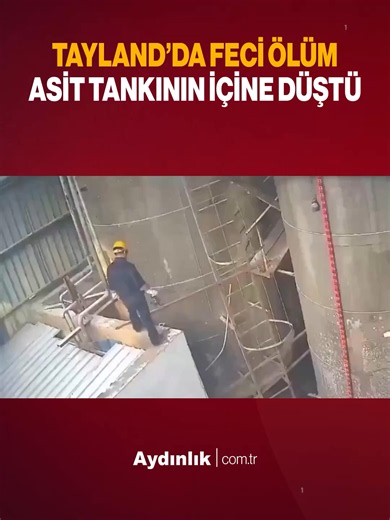 Tayland'da sülfürik asit tankına düşen işçi: kaza ve sonuçları