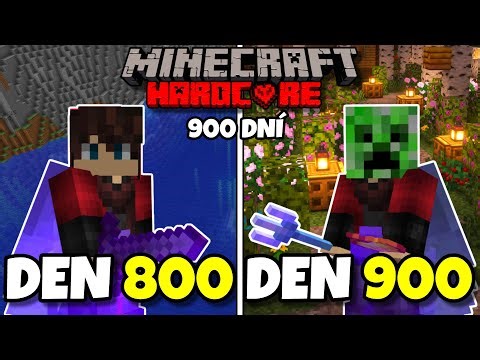 Přežil jsem 900 dní v Minecraft HARDCORU...
