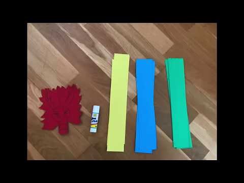 Paper Chain Chinese Dragon