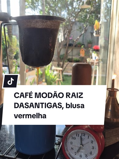 SÓ MODÃO RAÍZ DASANTIGAS CAFÉ MODÃO BLUSA VERMELHA #SOMODAO #MODAORAIZ #DASANTIGAS #CAFE #DEUSNOCONTROLE