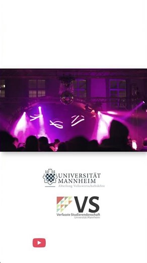 Economics @ Mannheim: Where Top Academics Merge with Legendary Student Life. Feel the Vibe! 🎉