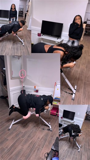 Workout family edition! #TeamWorkMakeTheDreamWork #pov #abestiemommunity #wfh #momlife Don’t sleep on it!!