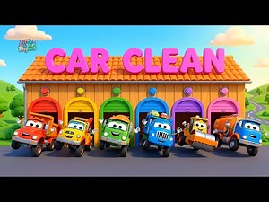 Color Cars Song 🎨 Learn Colors with Street Vehicles | Nursery Rhymes & Kids Songs