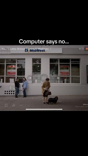 Classic British Humour: Computer Says No!