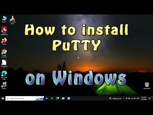How to install PuTTY on a Windows PC