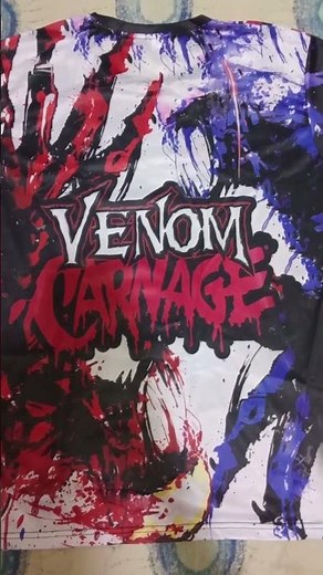Venom carnage 3d shirt #shorts