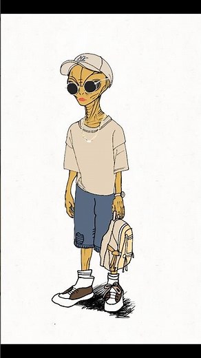 How To Draw The Alien Hits the Streets