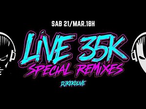 #livedj 🎧 ESPECIAL LIVE 35K ! The BEST of 70s 80s 90s Remixes