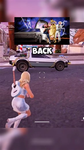 The *NEW* BACK TO THE FUTURE TIME MACHINE in Fortnite!