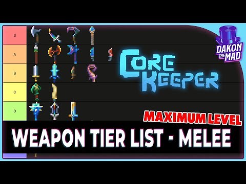 Core Keeper EA | Melee Weapon Tier List - Max Level