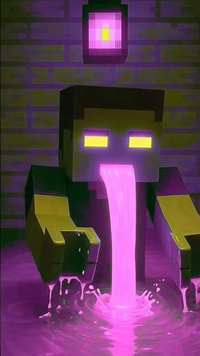 most satisfying Minecraft 3D Fluid simulation 💧💦 End Is so scary 😵☠️