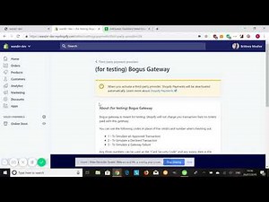 Test Mode | Shopify Tutorial
