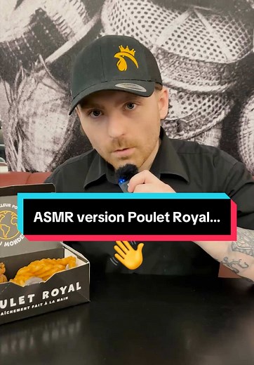 Dégustation de Poulet Royal en ASMR