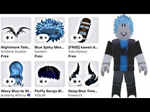 Roblox FREE Blue Accessories & Promo Codes (September 2025)