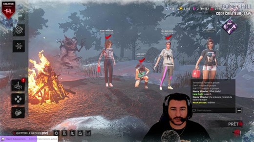 ✅!drops Sawrée 🎆Bonne année 2026 | !holy !st | Stream 2K | !code !mc [FR/PC] #DBDCreator @Sawpalin