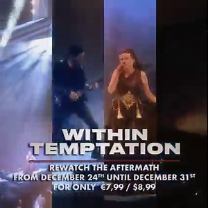 🚀 The Aftermath is BACK! Watch our highly praised show in a virtual reality from December 24 until December 31 for only €7.99/$8.99. Get your ticket now! | Within Temptation