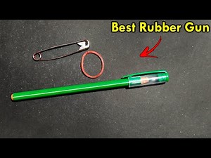 how to make pen gun easy at home | how to make pen gun easy | how to make pen gun
