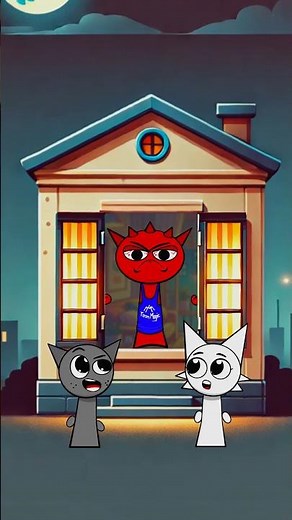😼😹 Wenda & Gray – Funny & Crazy Moments! 🤣🔥 #sprunki #animation #funny