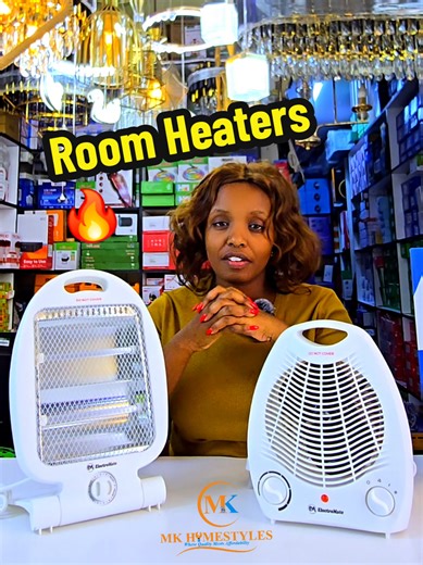 🔥❄️ BEAT THE COLD WITH OUR POWERFUL ROOM HEATERS – ONLY KSH. 2,500! ❄️🔥 Stay warm and cozy this season with our high-performance room heaters at an unbeatable price! 💰 PRICE: KSH. 2,500 EACH ✨ Option 1: 2000W Safety Trip Heater ✅ Powerful 2000W heating output ✅ Fast room heating ✅ Built-in Safety Trip Switch (auto shut-off if tipped over) ✅ Energy efficient ✅ Ideal for home & office use ✨ Option 2: Heater Fan Combo ✅ Dual Function – Heater Cooling Fan ✅ Adjustable heat settings ✅ Compact & po