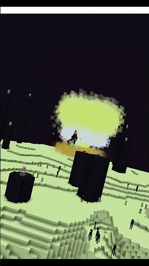 NUKING the END DIMENSION in Minecraft - HBMs Nuclear Tech Mod