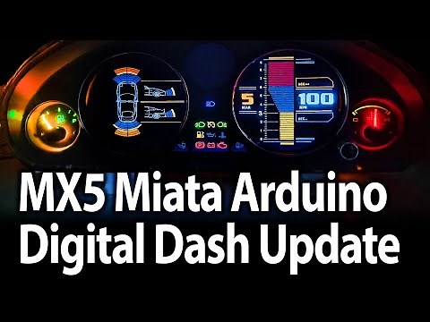 Digital Dash update for my MX5 Miata