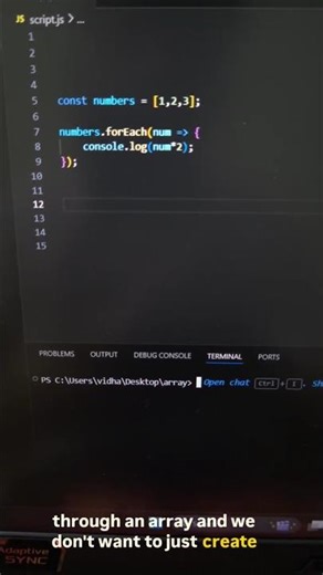 map() vs forEach() in JavaScript | Most Developers Use It Wrong 🤯 #shorts