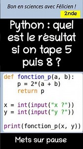 Python : Les fonctions (épisode 5).