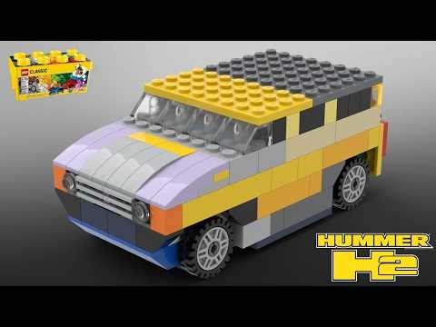 Lego Classic 10696 Hummer H2 How to Build