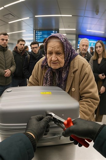 Tijdens de bagagecontrole van een oudere vrouw zag de veiligheidsbeambte iets vreemds op het scherm van de scanner en beval de koffer te openen: wat ze binnenin vonden, bracht iedereen in shock 😲😨 De grootmoeder zag er moe maar vriendelijk uit. Bij de paspoortcontrole vertelde ze zachtjes dat ze op weg was naar haar kleinkinderen om de winter bij hen door te brengen — ze hadden elkaar al lang niet gezien, ze miste hen en had besloten hen te bezoeken. Na de documentencontrole rolde ze rustig ha