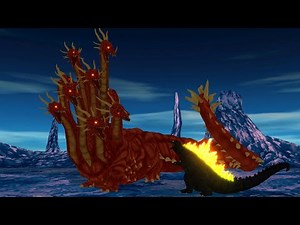 Godzilla vs Orochi - A Godzilla Fan Animated Battle