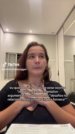 Tema da Redação ENEM 2025: Vini Jr e Virginia