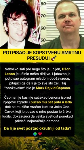 Džon Lenon i njegova tragična sudbina