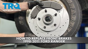 How to Replace Front Brakes 1998-2011 Ford Ranger