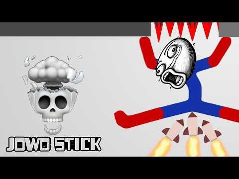 Best falls | Stickman Dismounting compilation of funny moments JOWO STICK #06