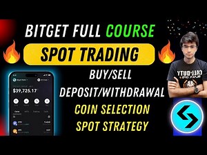 Bitget Spot Trading Full Course | Spot Trading For Beginners 2025 🔥 Binance Spot Trading Strategies