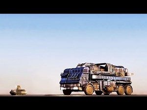 Allied MCV - Cinematic 3D Animation | Red Alert 2 Remastered to 4k by RTX 4080