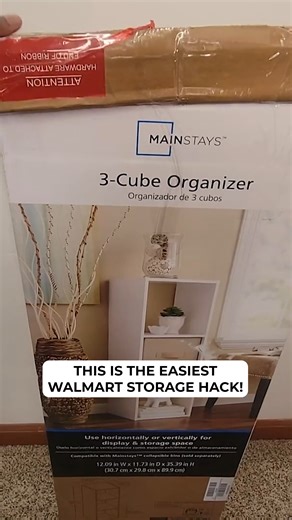 27K views · 124 reactions | Grab a Walmart Storage Cube... #Walmart #storage | Hometalk | Facebook