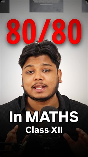 Rituraj | Cafe pedia on Instagram: "Use This Hack to score 80/80 in Maths Class 12 😳 #boards #study #cbse #boards2026 #vlog #class12 #pw #motivation #memes #viral #nexttoppers🔥"