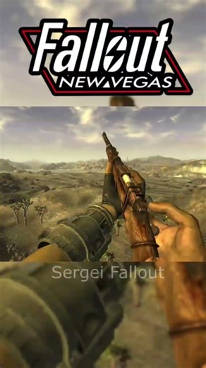 Fallout Hunting rifle Then vs Now |#fallout4 #fallout3 #gaming #games #gameplay