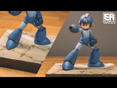 Simple Megaman Diorama for Beginner!
